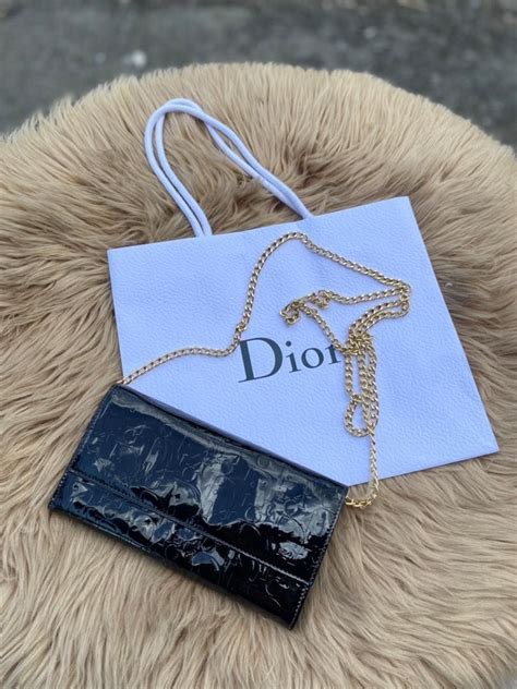 dior wallet on chain white|christian Dior wallet on chain.